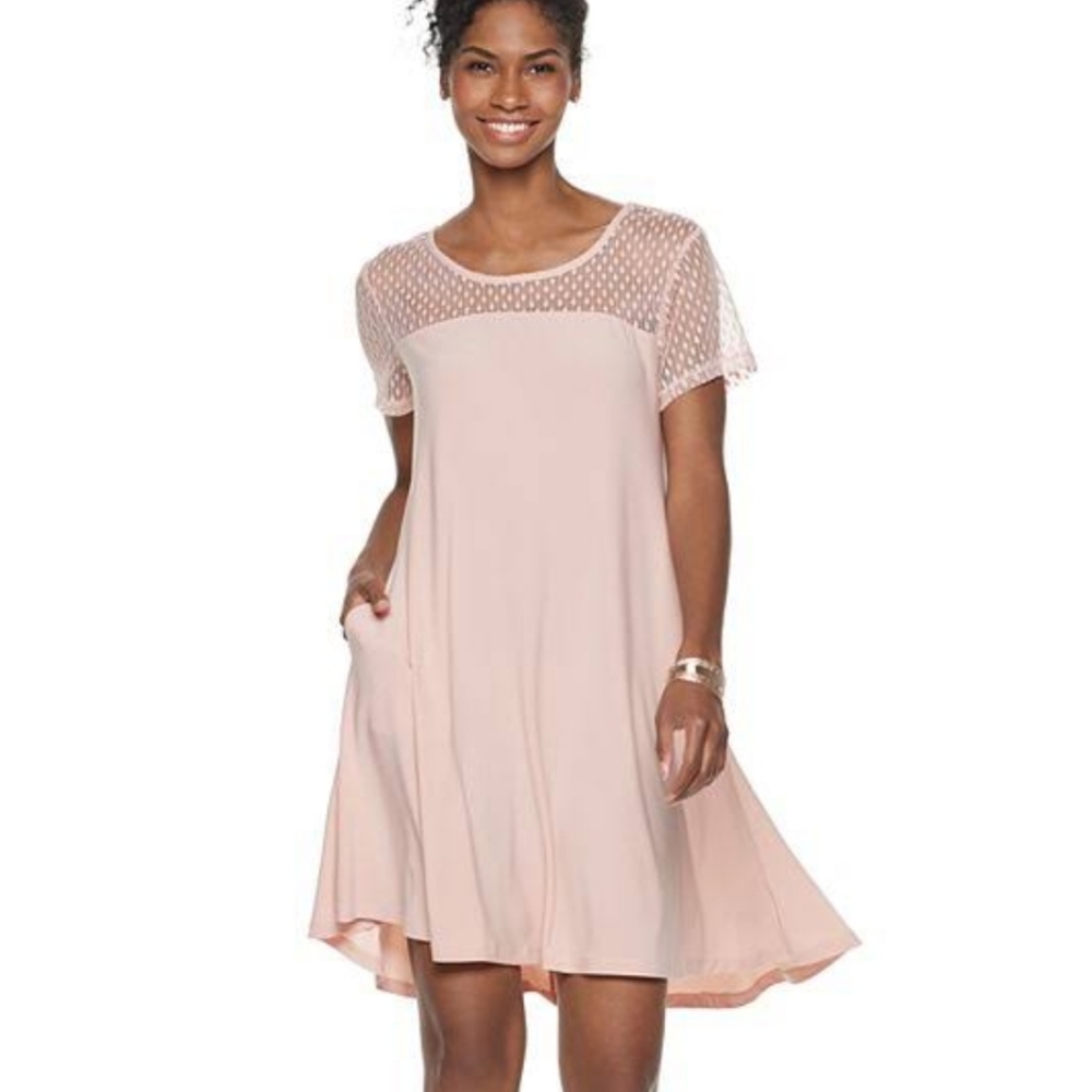 Polka Dot Shift Dress